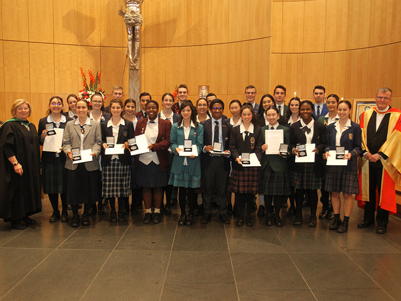2019 Bishop of Parramatta Awards for Student Excellence 1