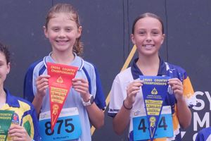 11 Girls Emelia Miccino 3rd and Paige Ludvik 9th