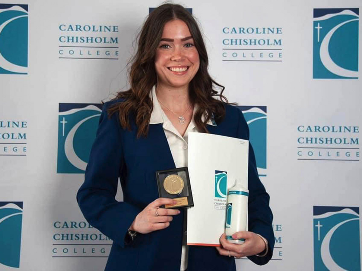 Lauren Paolini from Chisholm Catholic College.