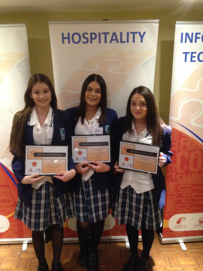 Eden Riley, Sarah Simmons and Madison Pirrone