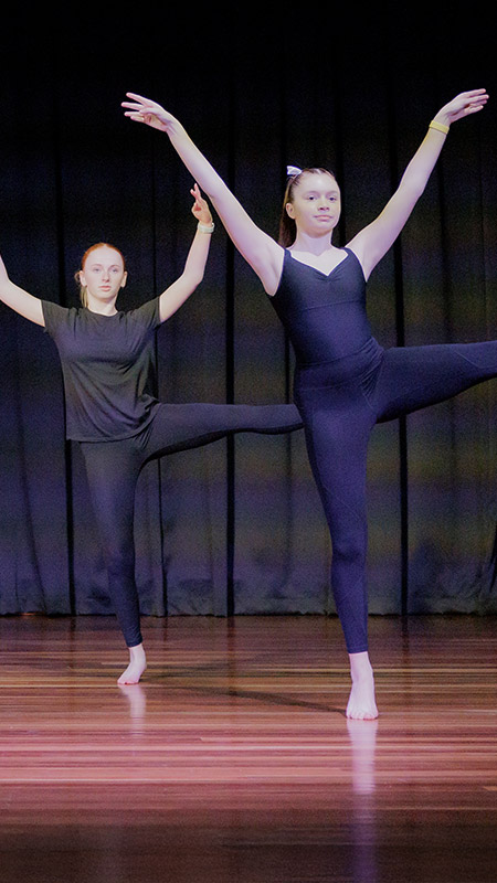 Performance art and dance at Caroline Chisholm Catholic College Glenmore Park