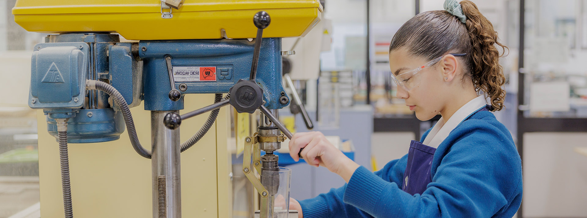 Caroline Chisholm Catholic College Glenmore Park VET student using Vice