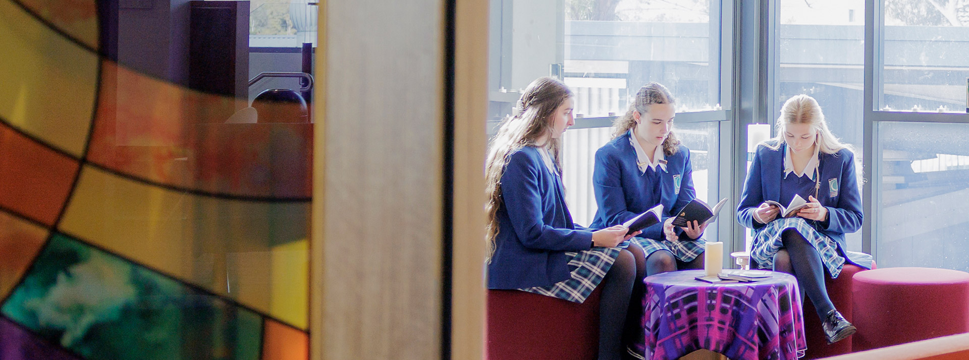 Caroline Chisholm Catholic College Glenmore Park students in liturgy
