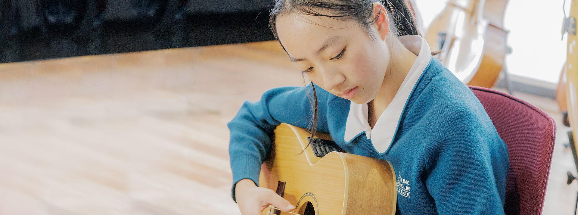 Guitar lessons at Caroline Chisholm Catholic College Glenmore Park