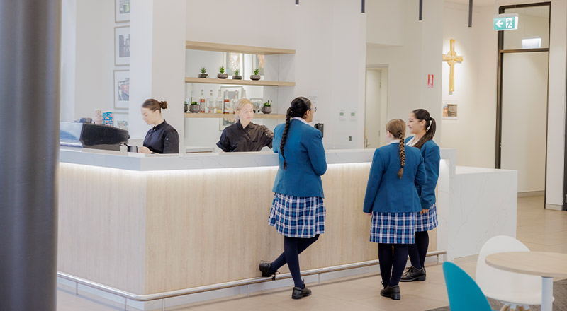 Caroline Chisholm Catholic College Glenmore Park cafe