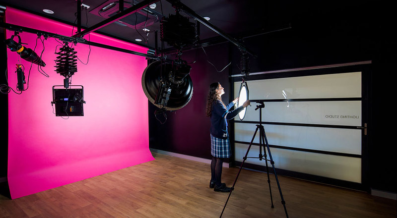 Caroline Chisholm Catholic College Glenmore Park Lighting Studio