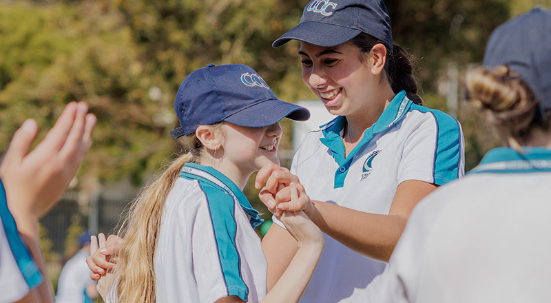 Outdoor sports at Caroline Chisholm Catholic College Glenmore Park